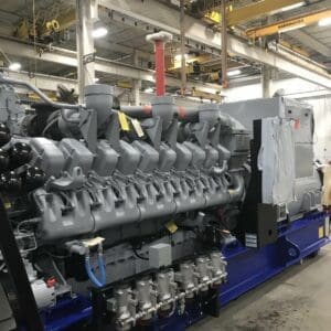 3000 kW MTU Diesel Generator