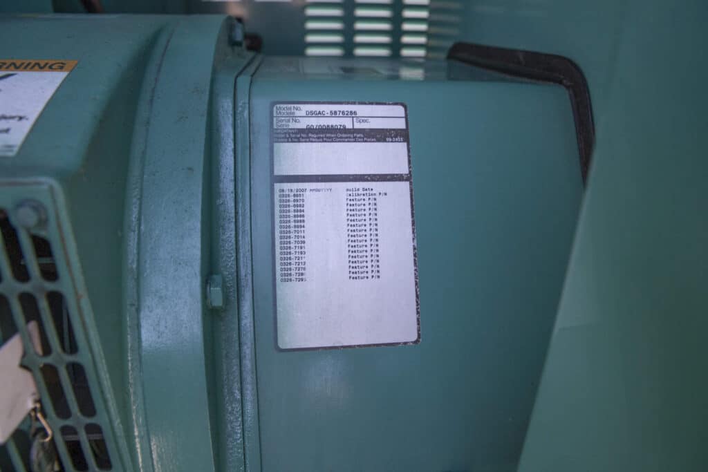 150 Cummins DSGAC Diesel Generator