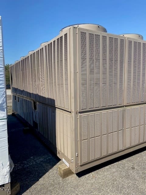175-ton York air-cooled chiller, model L008216, available for sale.