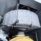 1000 kW CAT Diesel Generator top of interior vent