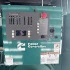 750kW Cummins generator back view with on switch