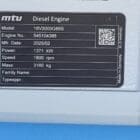 1000 kW Diesel MTU Generator