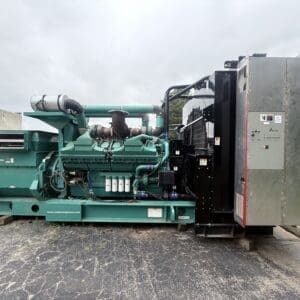 2250 kW Cummins Open Skid Diesel Generator