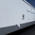 1500 kW CAT 3512C Generator Enclosure fire warning