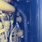 1500 kW CAT 3512C Generator Enclosure pipes on generator